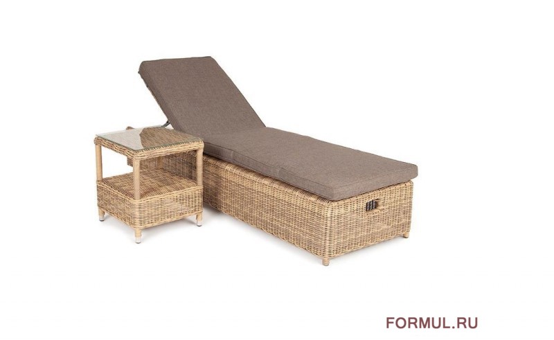 Шезлонг 4SIS Рим YH-L1032W-1